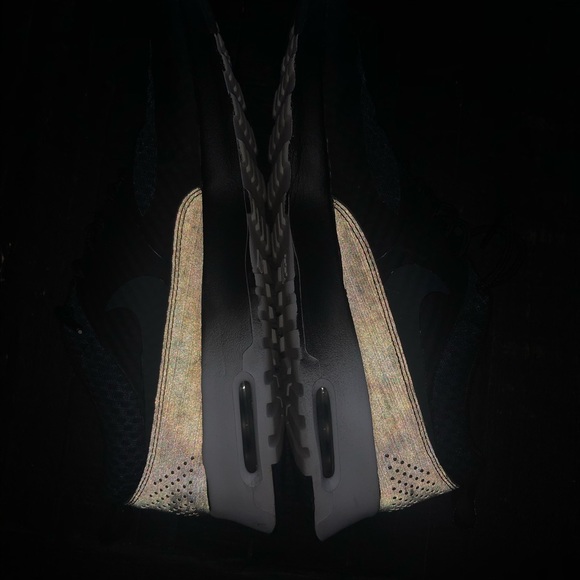 NIKE AIR MAX THEA textile black size 8,5 - Picture 2 of 6